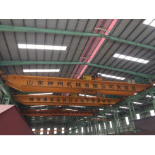 Hydropower Station Heavy Duty 500 Ton Double Girder Overhead Crane